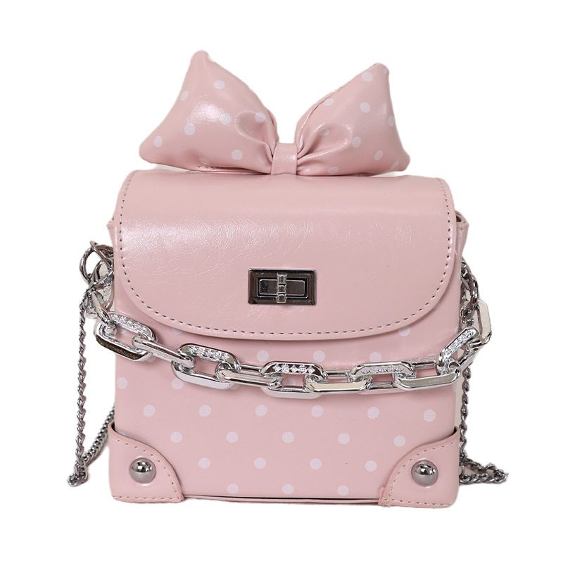 Polka Dot Cute Square Box Crossbody view 8