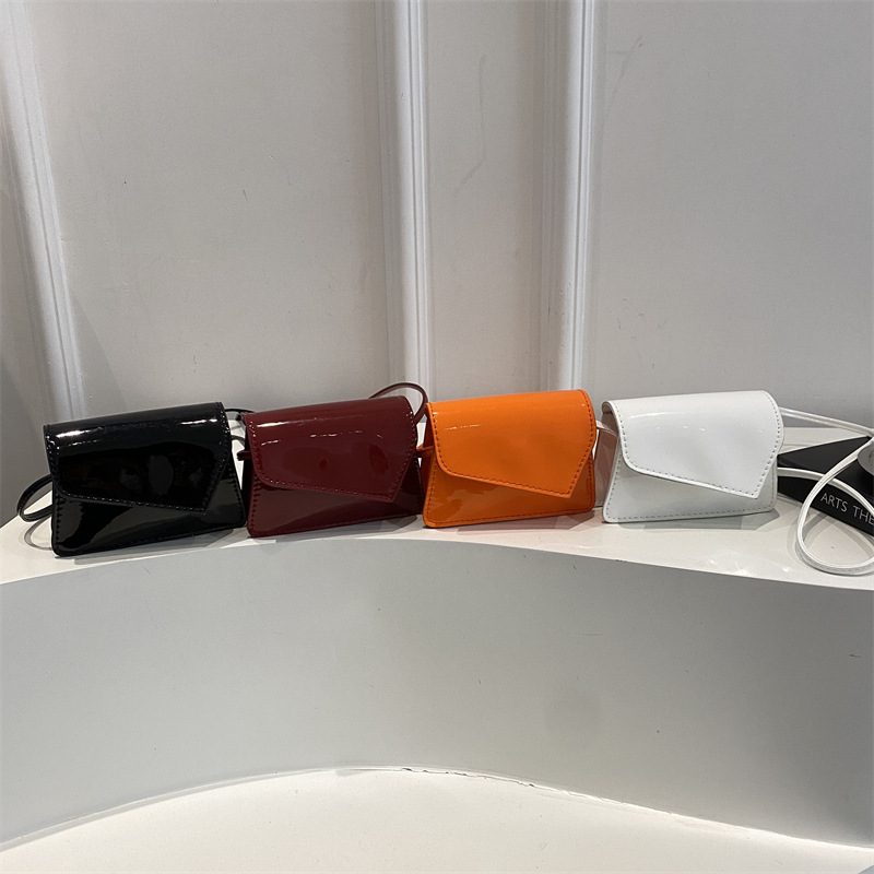 Solid Color Light Luxury Small Square Crossbody