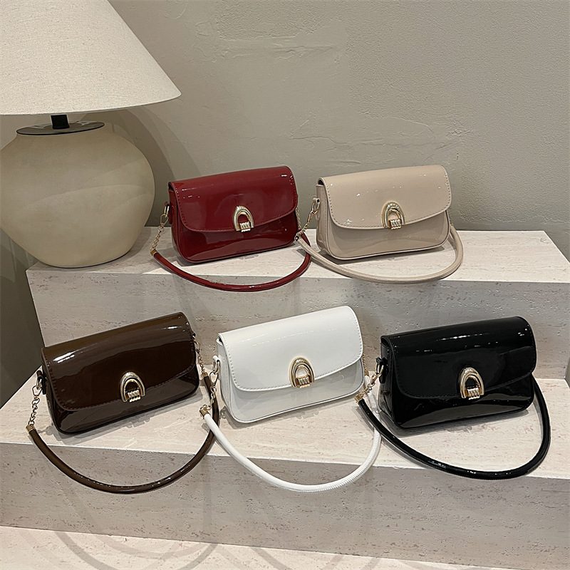 Textured Saddle Top-Handle Crossbody