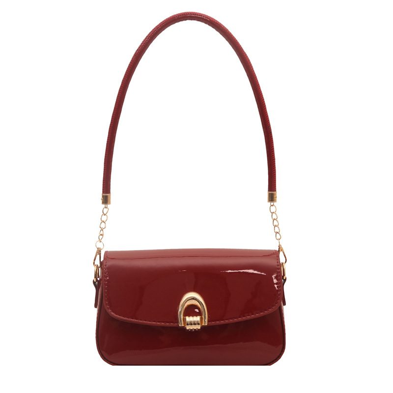 Textured Saddle Top-Handle Crossbody view 6