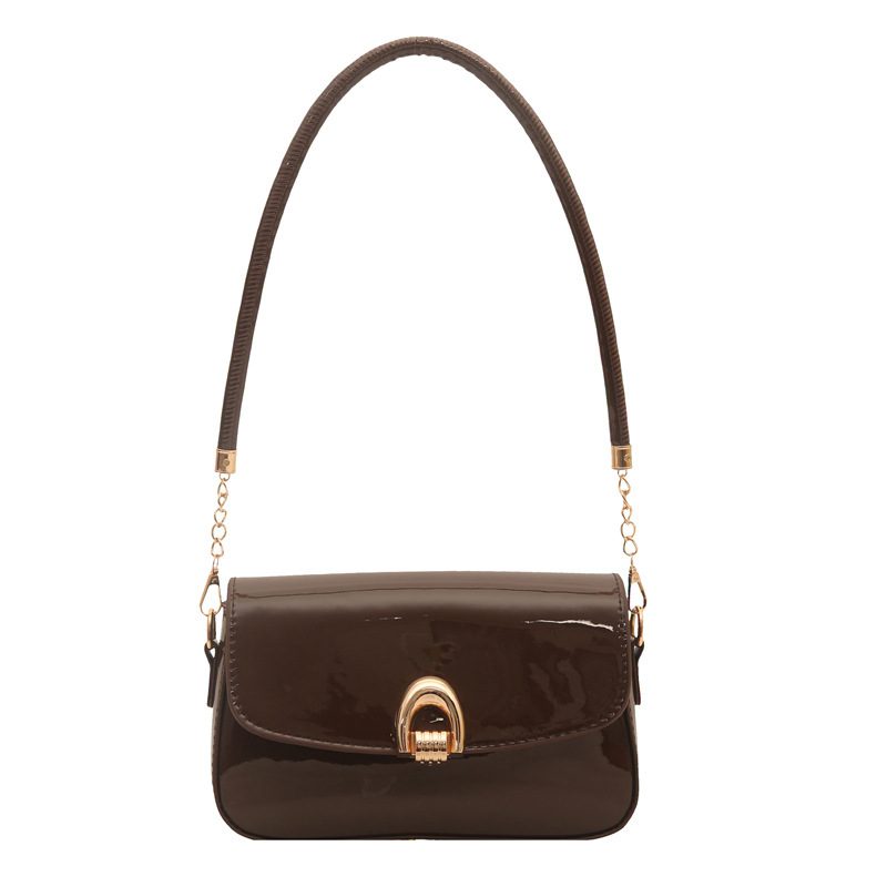 Textured Saddle Top-Handle Crossbody view 9
