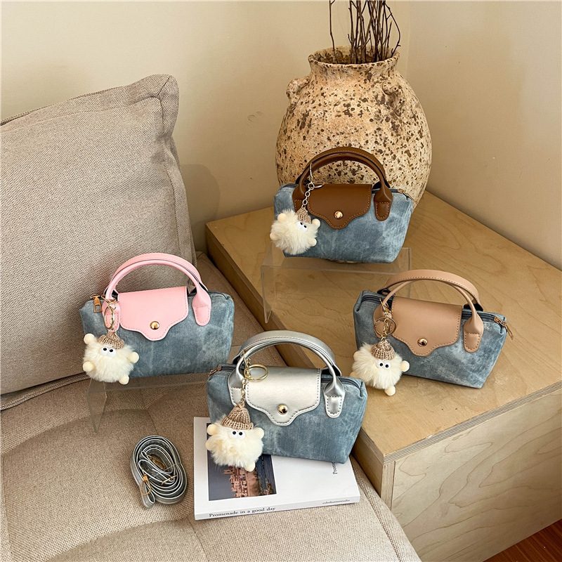 Retro Suede Small Shoulder Crossbody