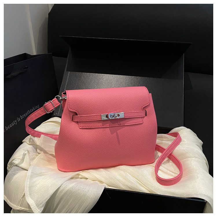 Retro Textured Small Top-Handle Crossbody view 2