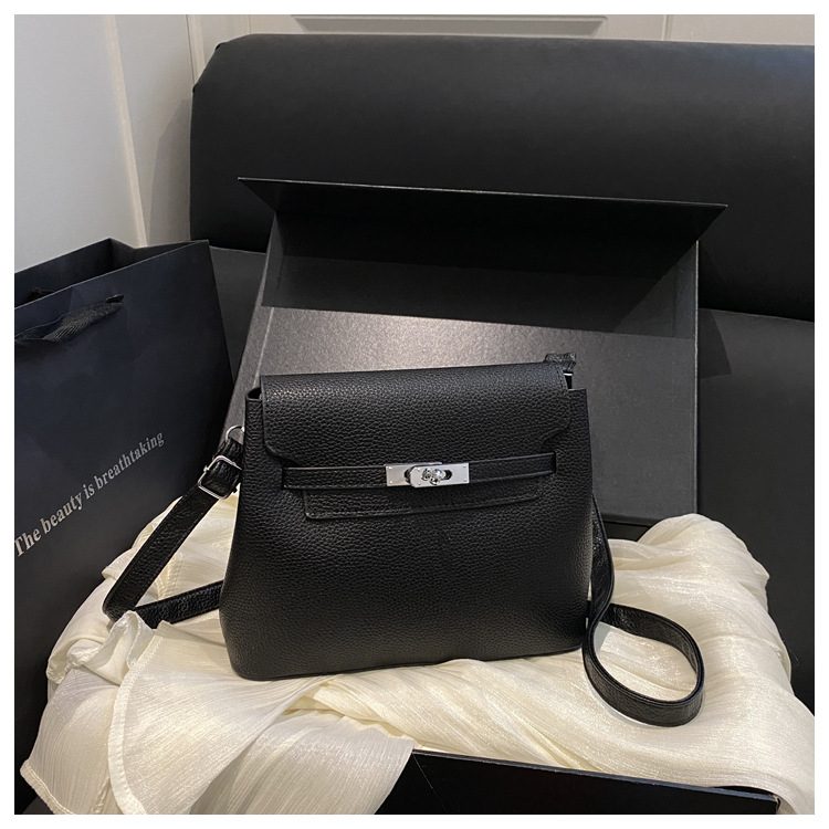 Retro Textured Small Top-Handle Crossbody view 4