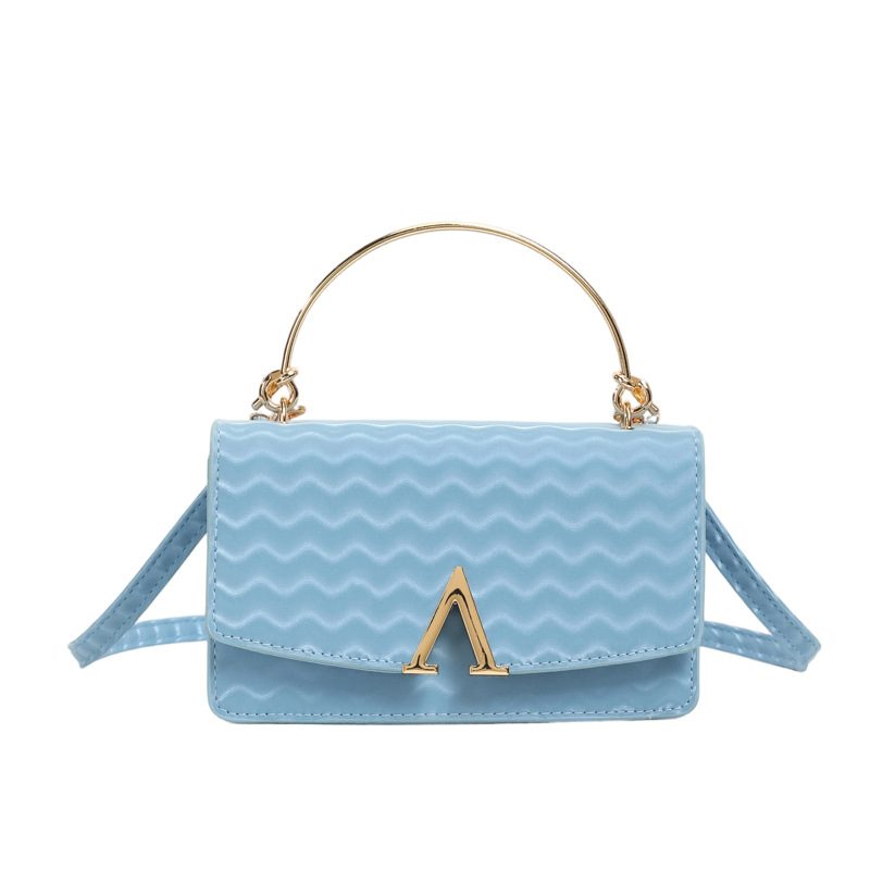 Minimalist Textured Commuter Top-Handle Crossbody view 10