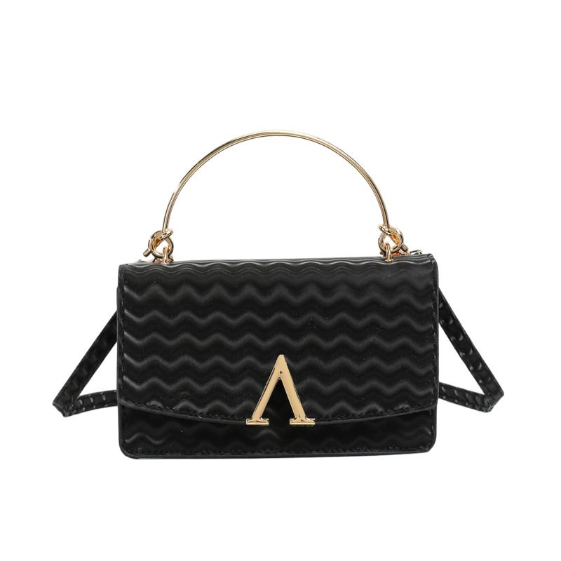 Minimalist Textured Commuter Top-Handle Crossbody view 11