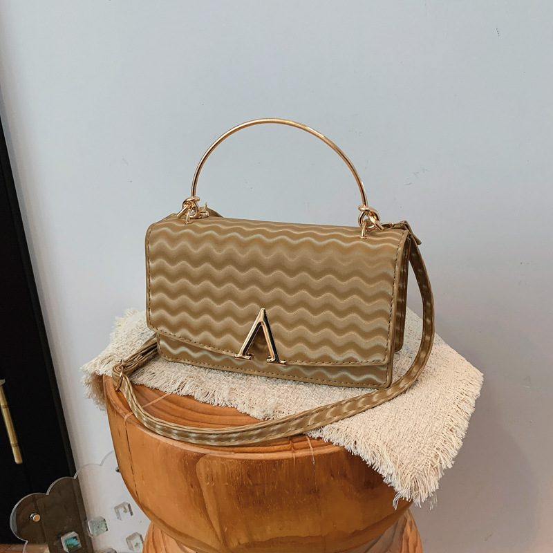 Minimalist Textured Commuter Top-Handle Crossbody view 2