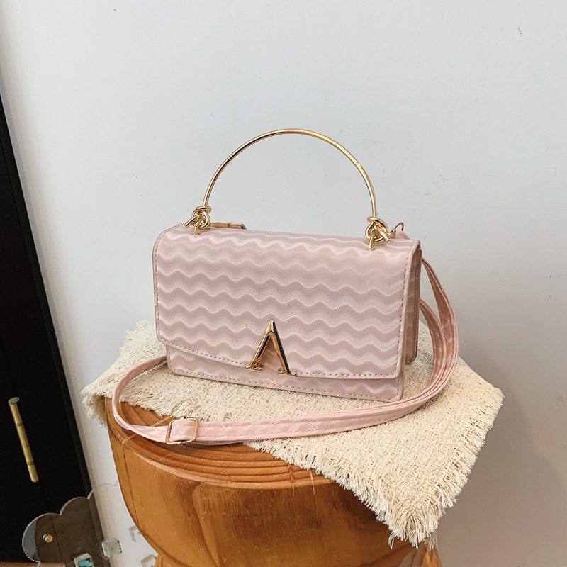 Minimalist Textured Commuter Top-Handle Crossbody view 3