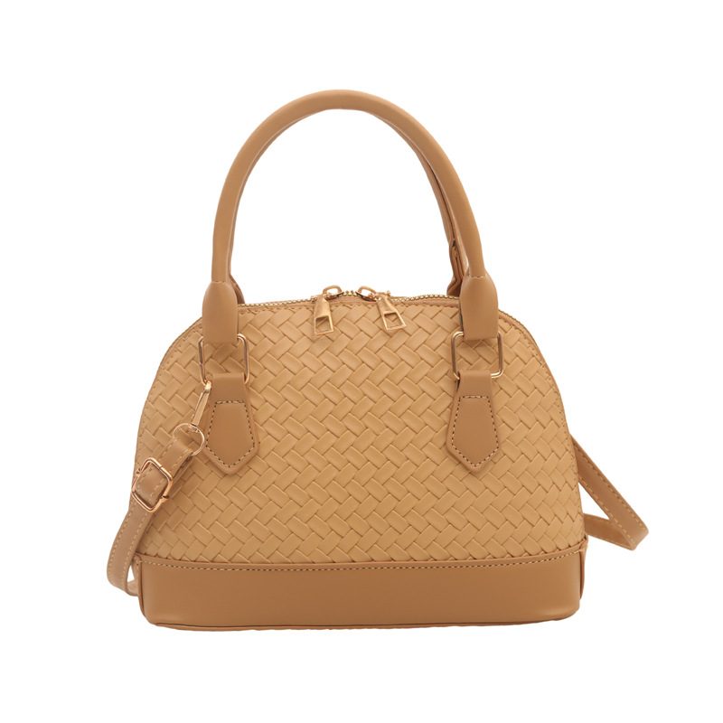 Solid Color Shell Crossbody Handbag view 6