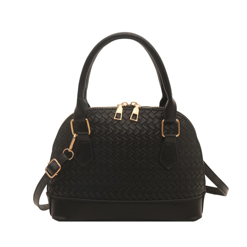 Solid Color Shell Crossbody Handbag view 9