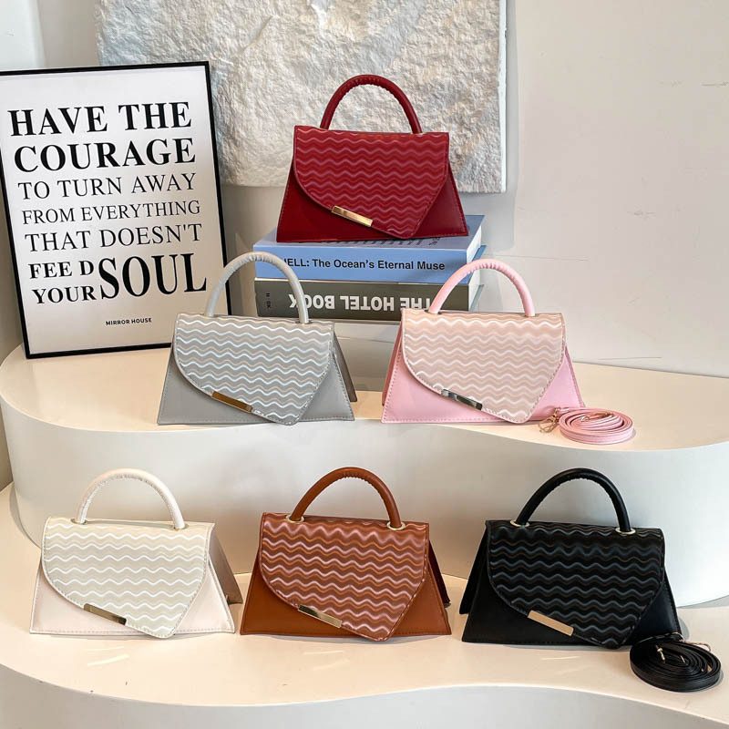 Mini Square Top-Handle Crossbody Bag