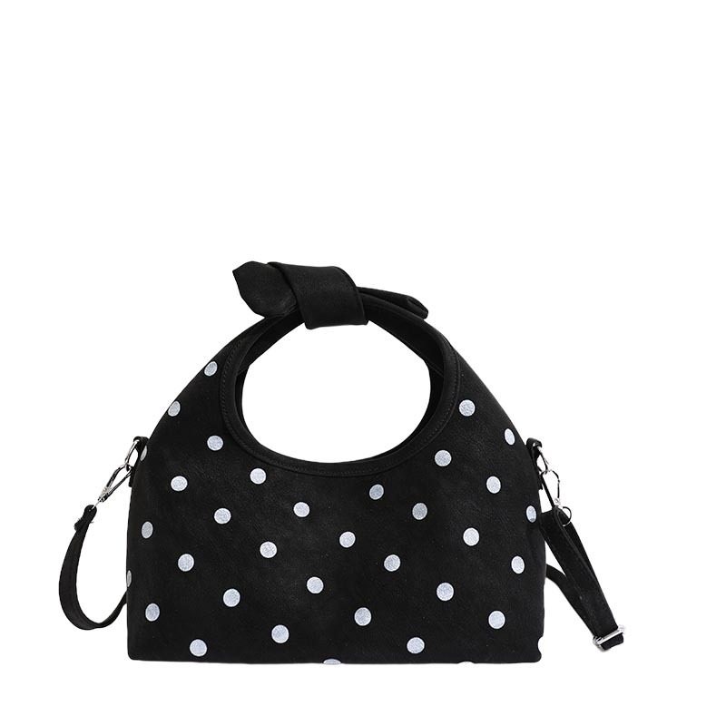 Polka Dot Mini Crossbody Handbag view 6