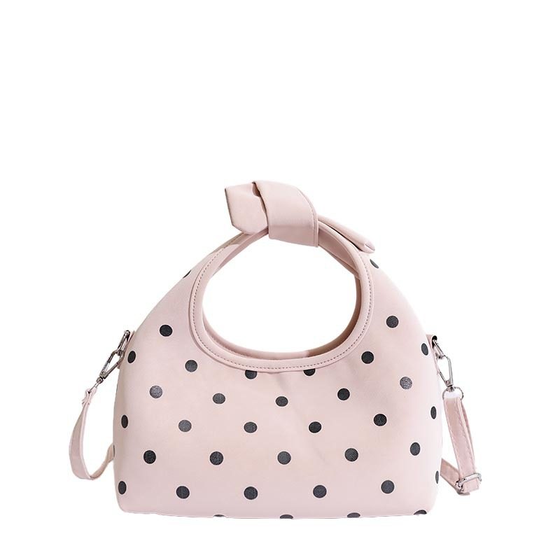 Polka Dot Mini Crossbody Handbag view 7