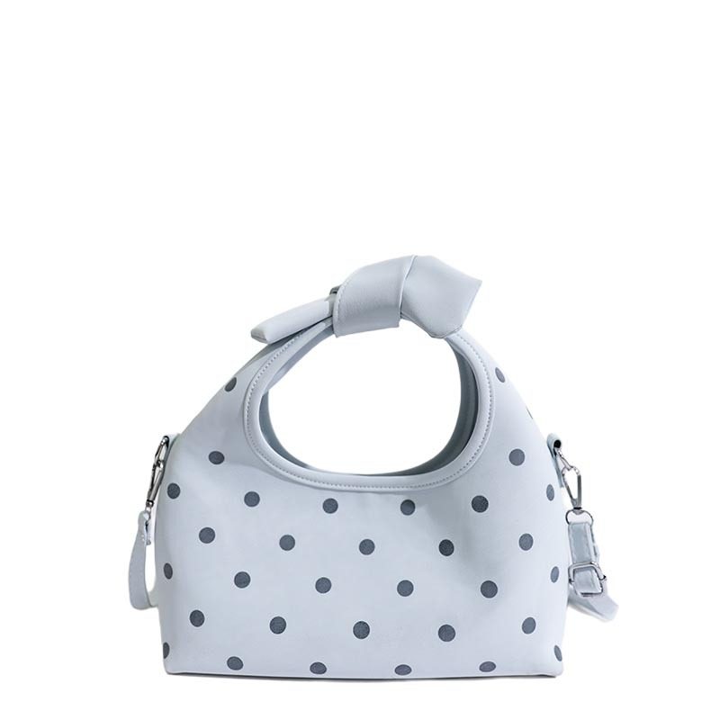 Polka Dot Mini Crossbody Handbag view 8