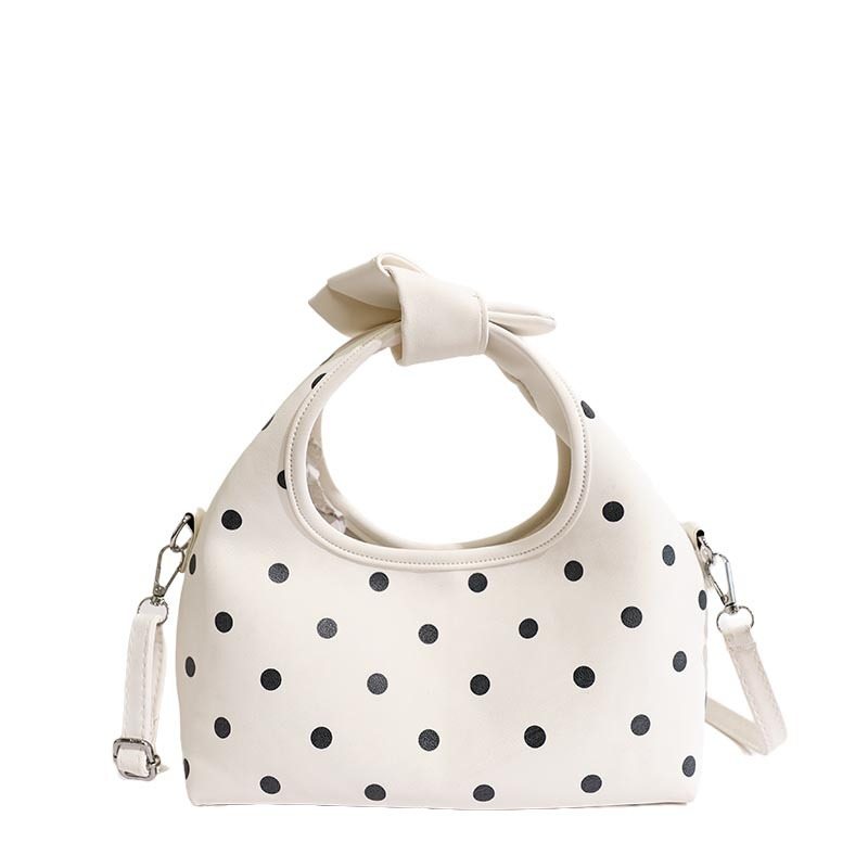 Polka Dot Mini Crossbody Handbag view 9