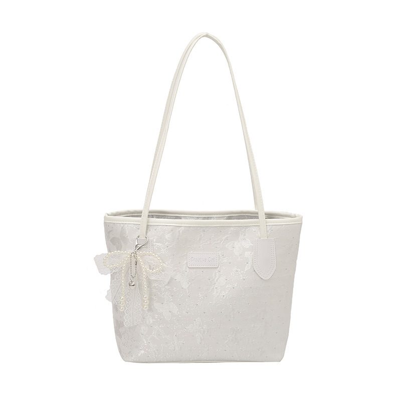 Bow Detail Top-Handle Crossbody Tote view 5