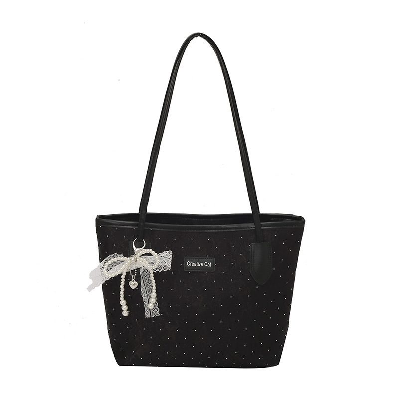 Bow Detail Top-Handle Crossbody Tote view 7