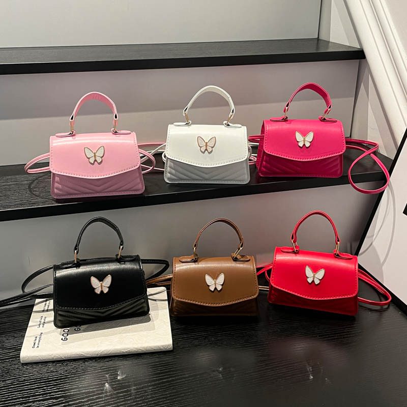 Bow Detail Square Crossbody Bag