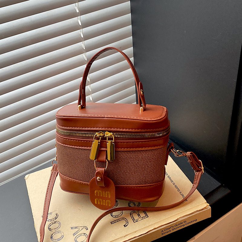 Colorblock Box Crossbody Bag view 4