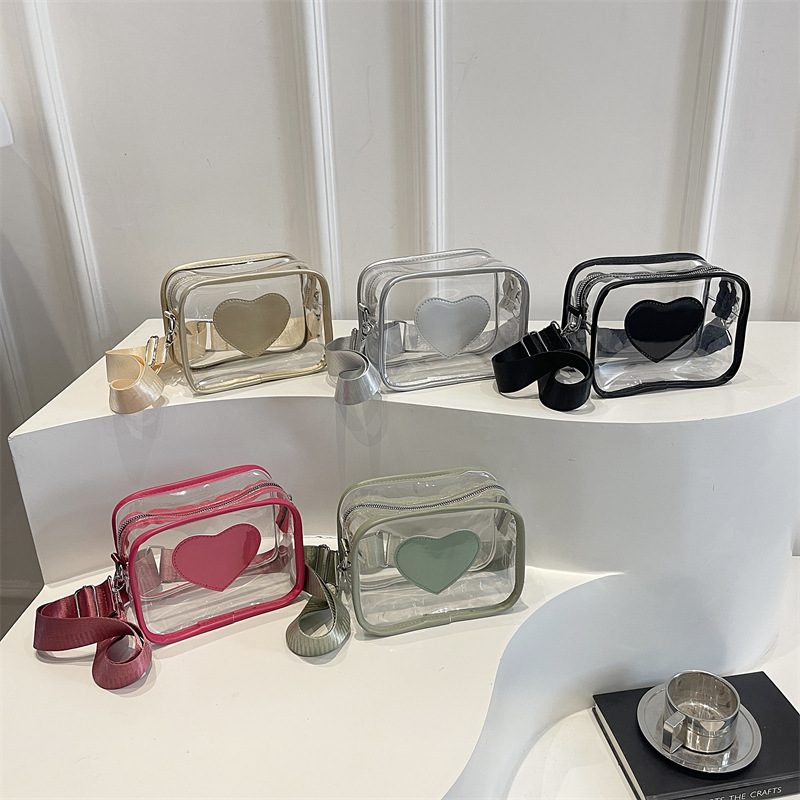 PVC Transparent Crossbody Shoulder Bag