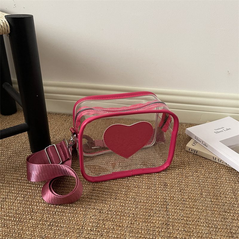 PVC Transparent Crossbody Shoulder Bag view 4