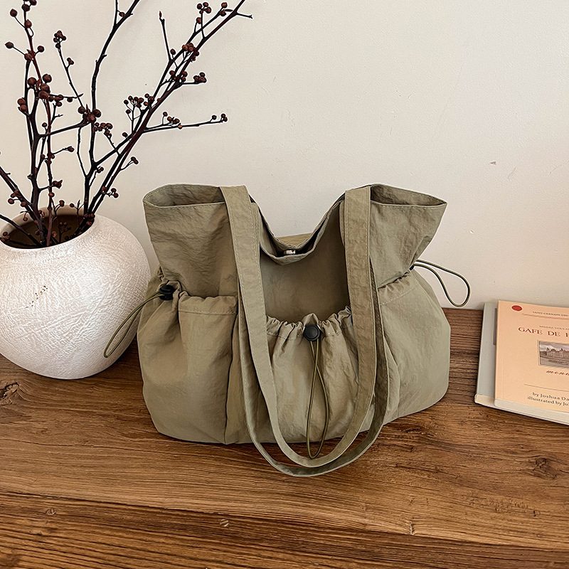 Textured Slouchy Shoulder Crossbody Bag view 7