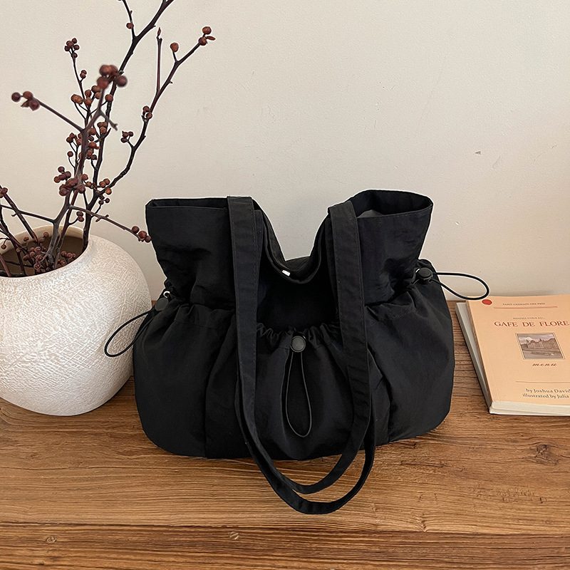Textured Slouchy Shoulder Crossbody Bag view 8