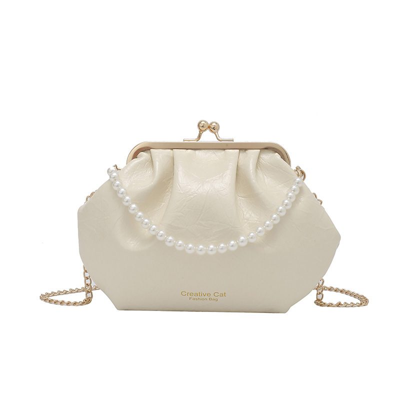 Pearl Top-Handle Crossbody Bag view 5