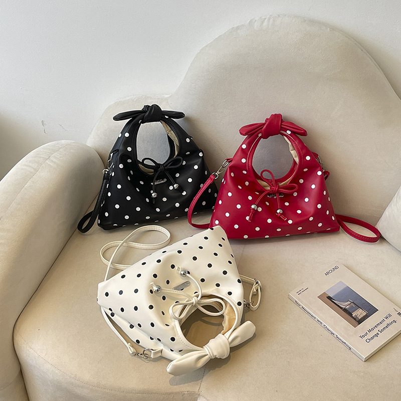 Polka Dot Shoulder Crossbody Bag