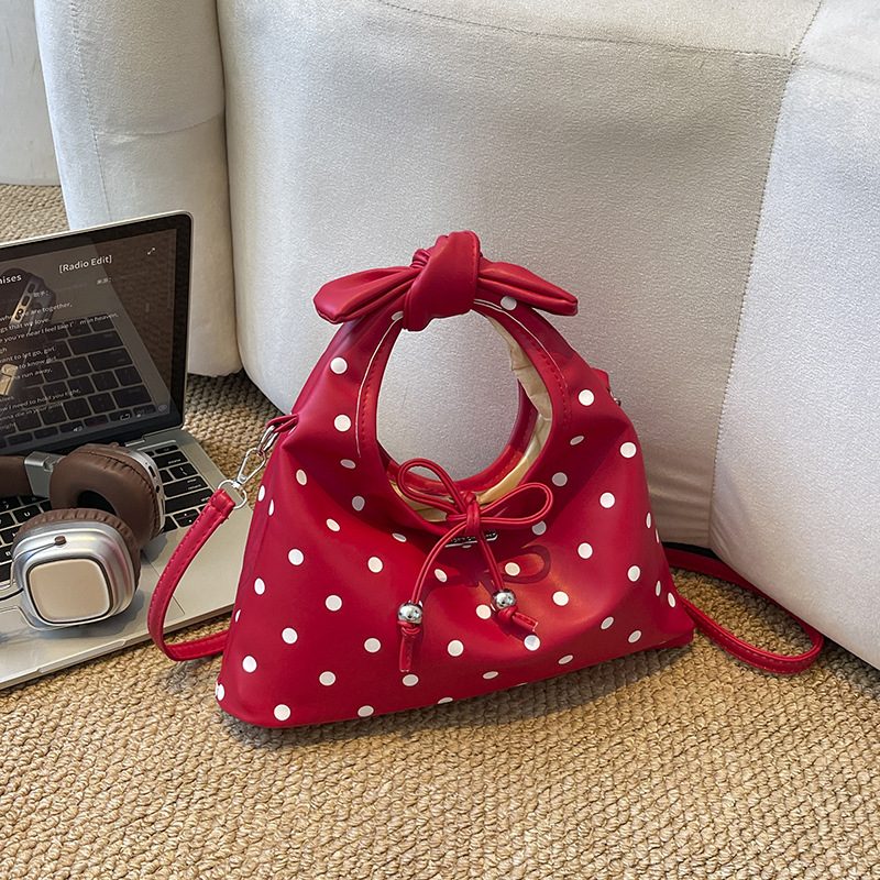 Polka Dot Shoulder Crossbody Bag view 3