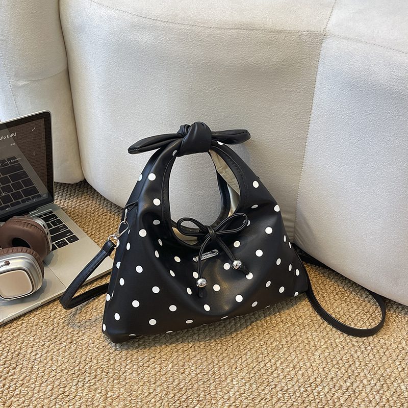 Polka Dot Shoulder Crossbody Bag view 4