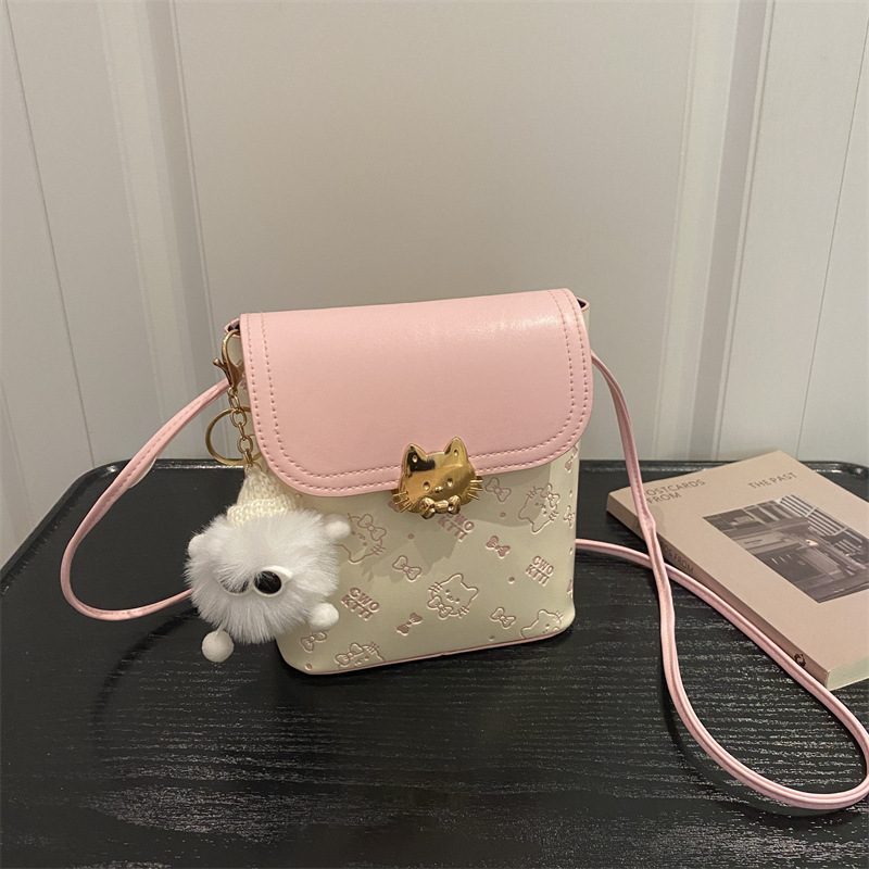 Quilted Square Top-Handle Crossbody Bag view 2