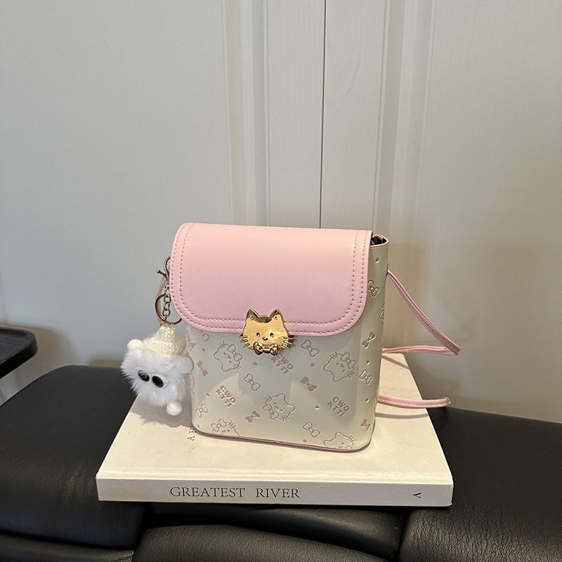 Quilted Square Top-Handle Crossbody Bag view 6