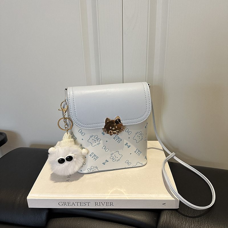 Quilted Square Top-Handle Crossbody Bag view 7
