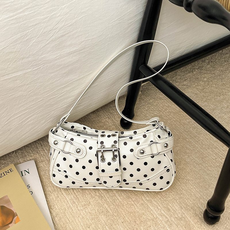 Polka Dot Shoulder Crossbody Bag view 6