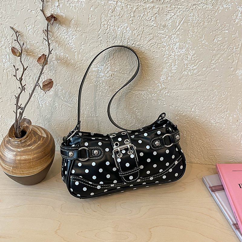Polka Dot Shoulder Crossbody Bag view 7