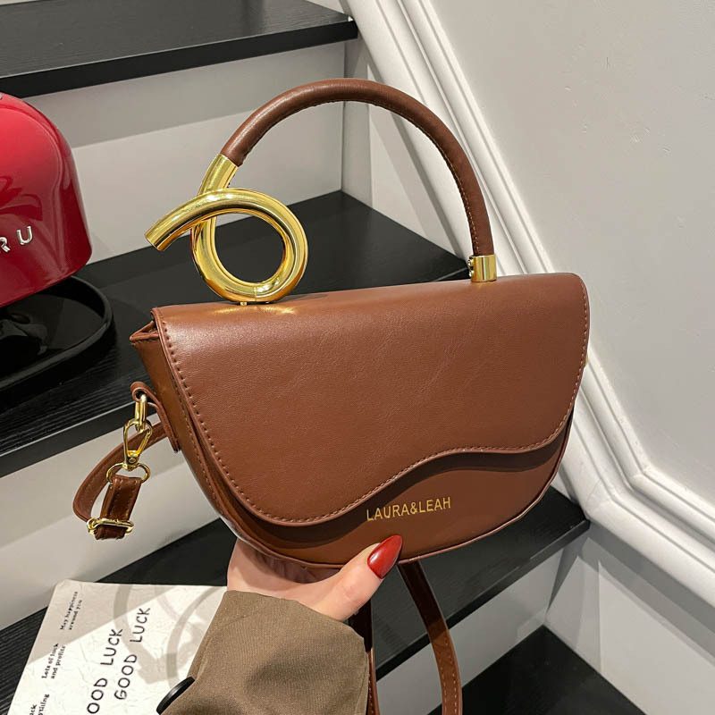Vintage Saddle Crossbody Bag view 2