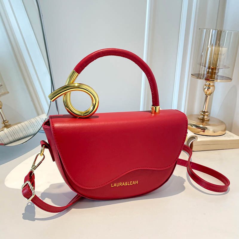 Vintage Saddle Crossbody Bag view 4