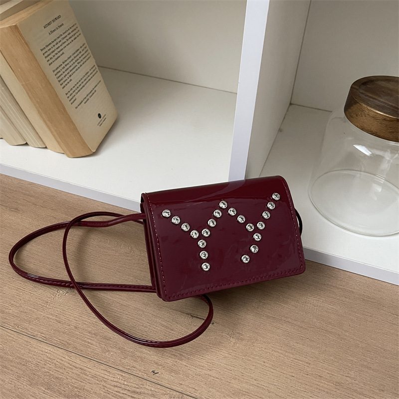 Letter Square Crossbody Shoulder Bag view 2