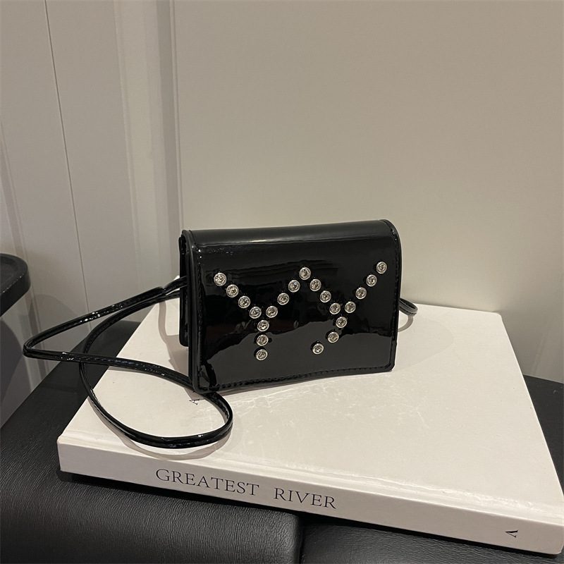 Letter Square Crossbody Shoulder Bag view 3