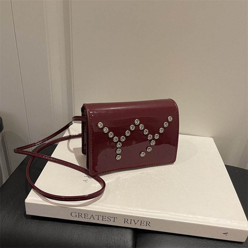 Letter Square Crossbody Shoulder Bag view 4