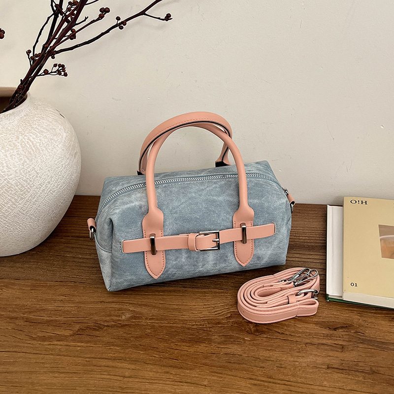 Designer Small Square Crossbody Top-Handle Bag view 9