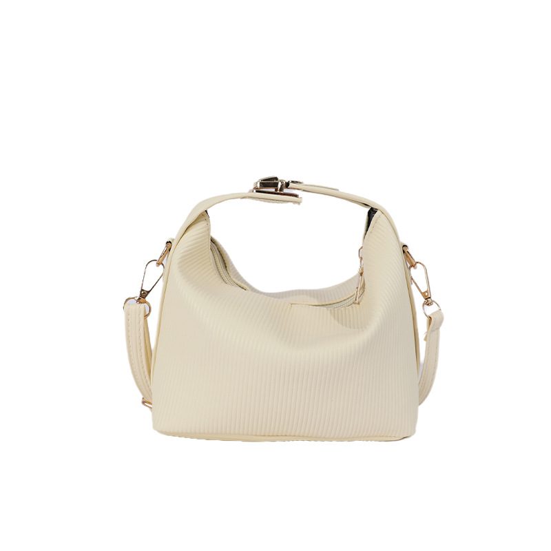 Vintage Small Square Crossbody Top-Handle Bag view 7