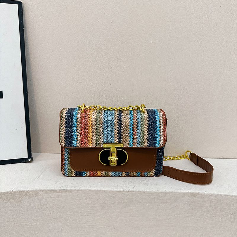 Vintage Chain Square Crossbody Bag view 2