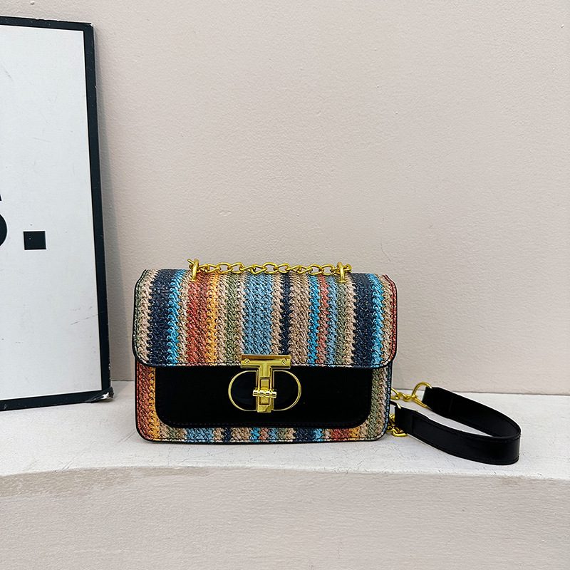 Vintage Chain Square Crossbody Bag view 3
