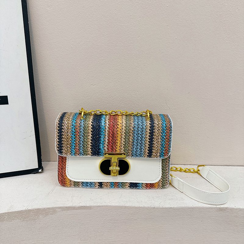 Vintage Chain Square Crossbody Bag view 4
