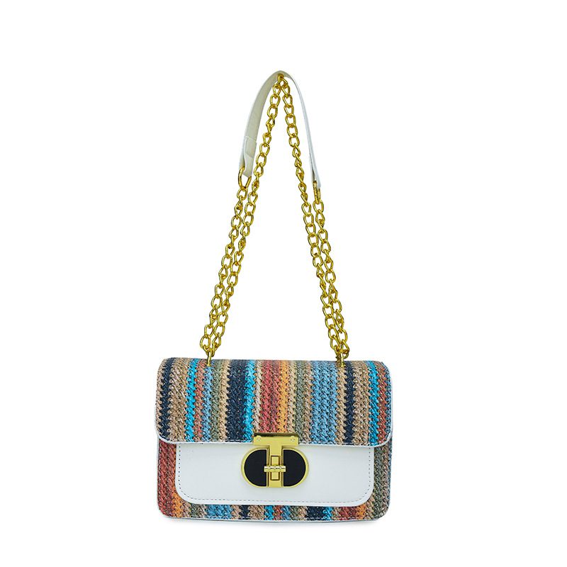 Vintage Chain Square Crossbody Bag view 7