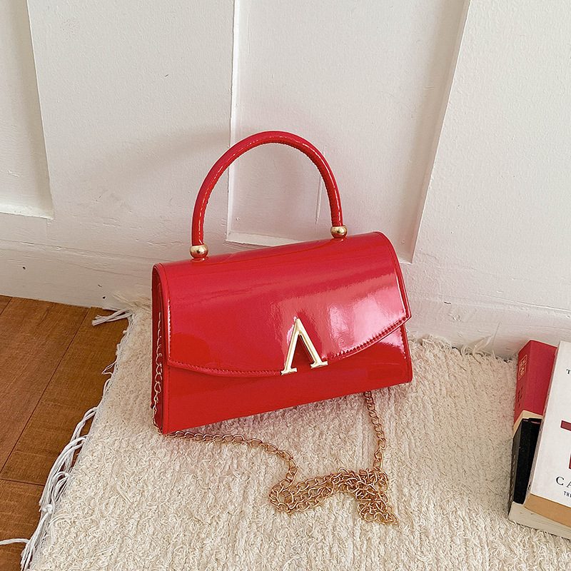 Designer Square Top-Handle Crossbody Bag view 3