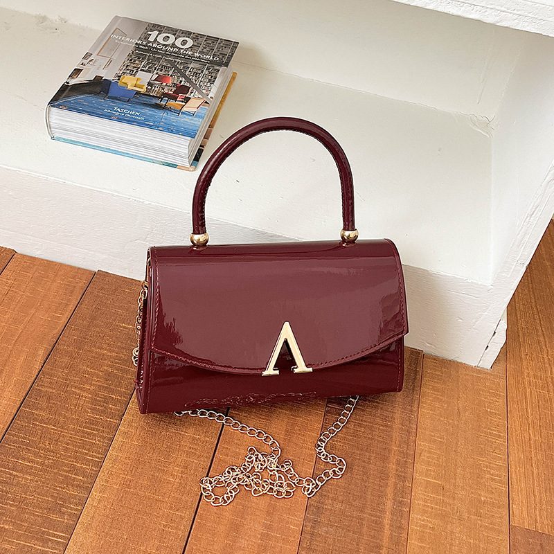 Designer Square Top-Handle Crossbody Bag view 5