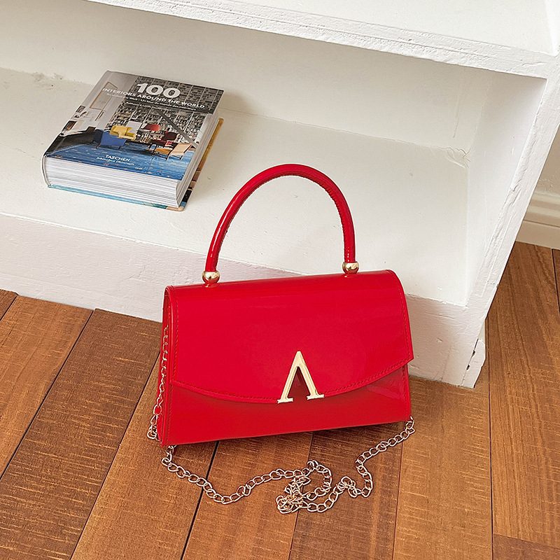 Designer Square Top-Handle Crossbody Bag view 6